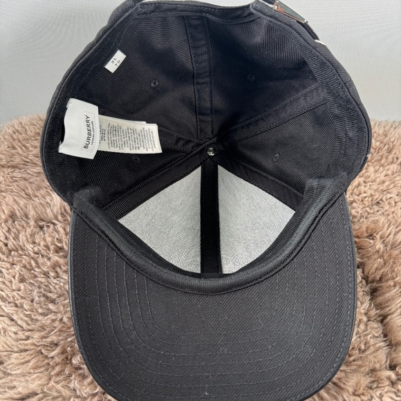 Burberry Horseferry-Motif Canvas Baseball Cap - Picture 9 of 9